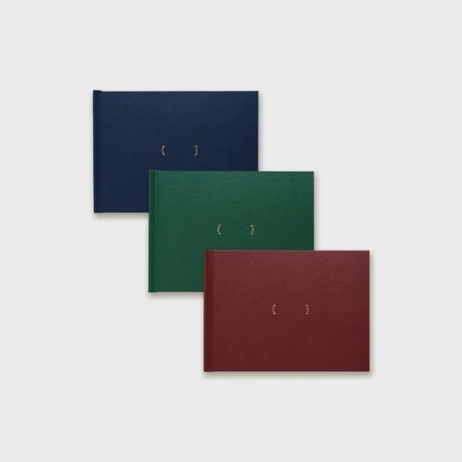 One Page Journal (Green, Burgundy, Indigo)