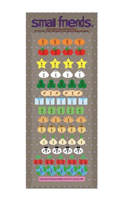 small friends ステッカー