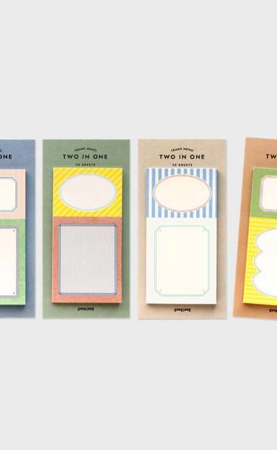 Two in one sticky memo_Frame