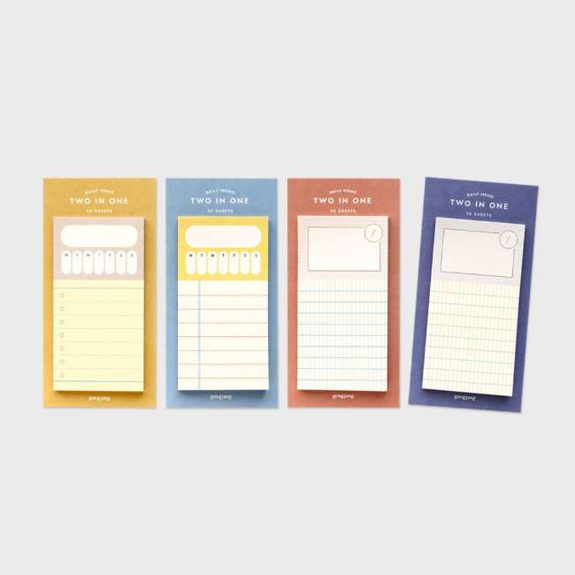 Two in one sticky memo_Daily
