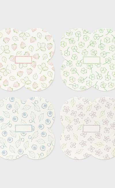 Heart bloom letter set_Garden