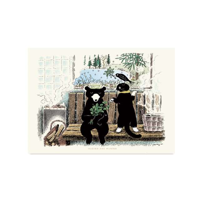 Drawing Card - Sauna