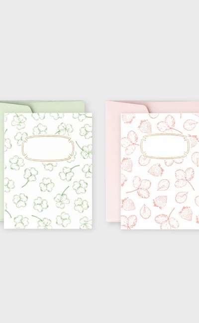 Garden in letter (s) 2種