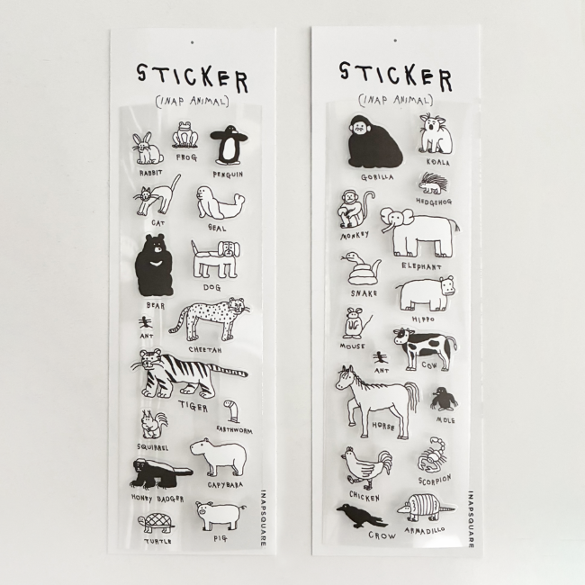 Fan Sticker INAP Animal 2 Types