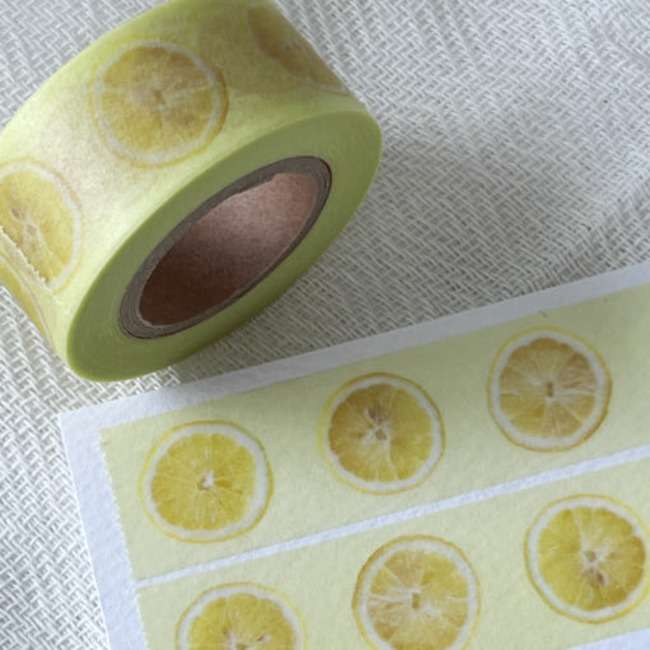 Lemon Masking Tape