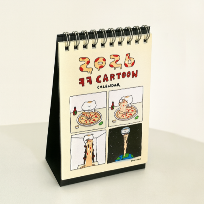 2026 KK Burdock Webtoon Calendar