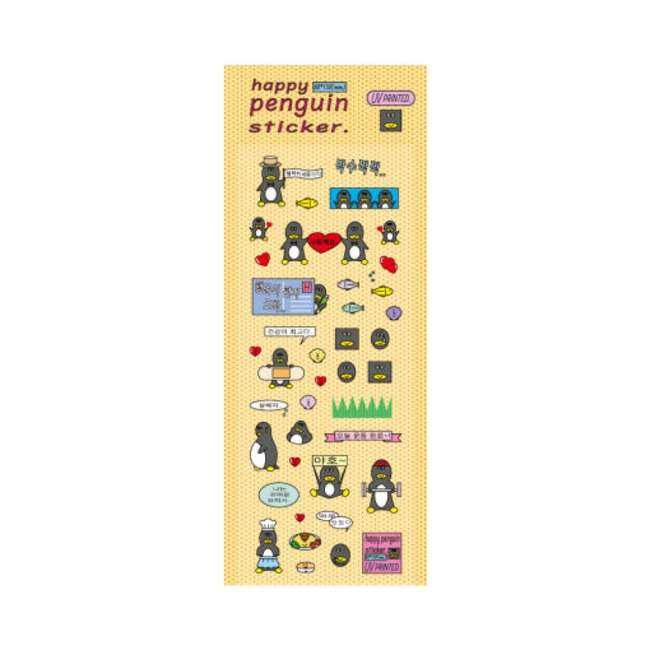 happy penguin sticker