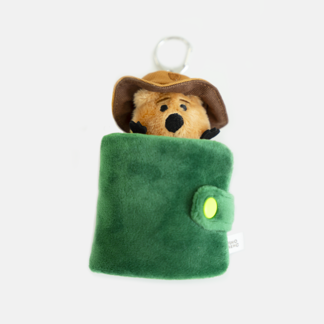 BRIC BOOK KEYCHAIN