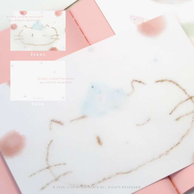 [Postcard] Whipping Cream Cat