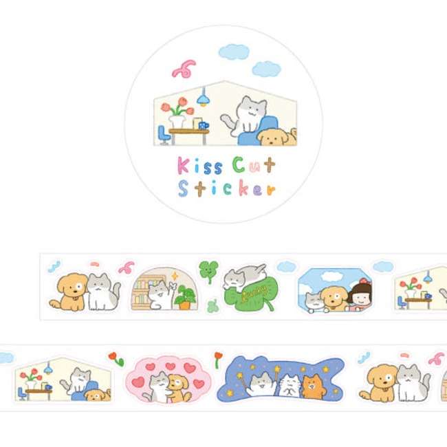 Kiss Cut_Kitty Mongyi's Daily Life