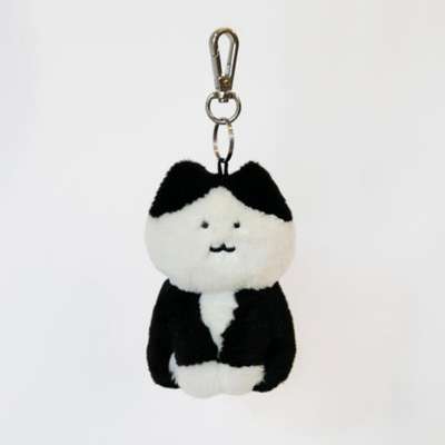 Neko, My Cat Plush Keyring Version 2 - Kuro