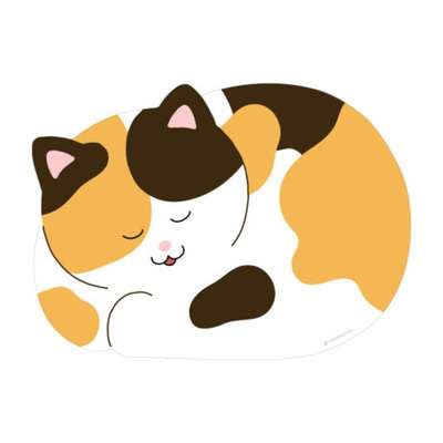 Sleeping Cat Mouse Pad - Cosmos