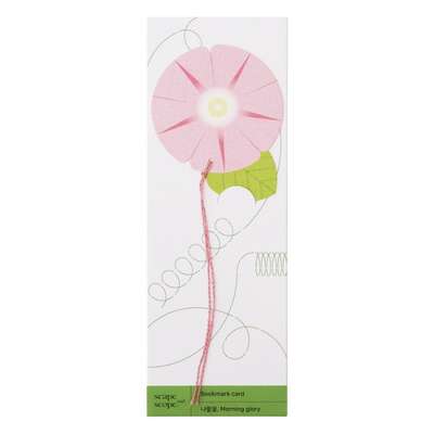 Bookmark Card / Morning Glory