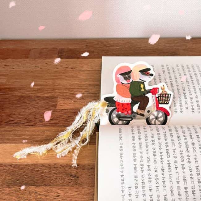 Badger Old Couple Bookmark