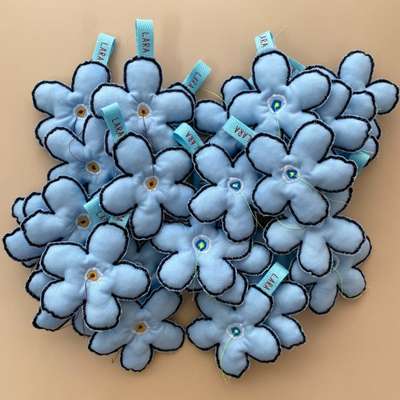 Forget-me-not, Oxypetalum Keyring
