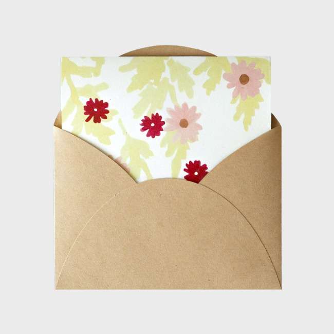 floar Card - Chrysanthemum