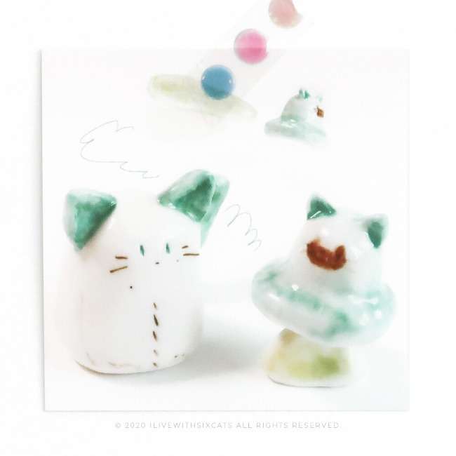 [Postcard] Alien Cat
