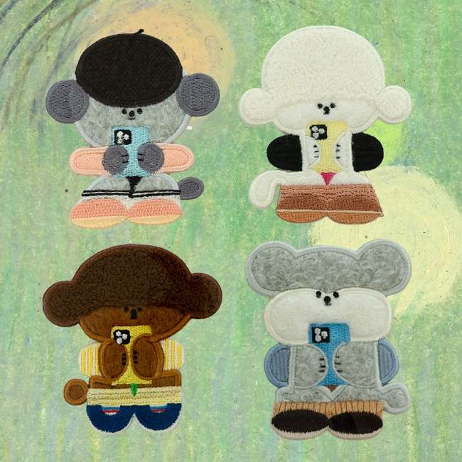 Selfie Wappen 4-Piece Set