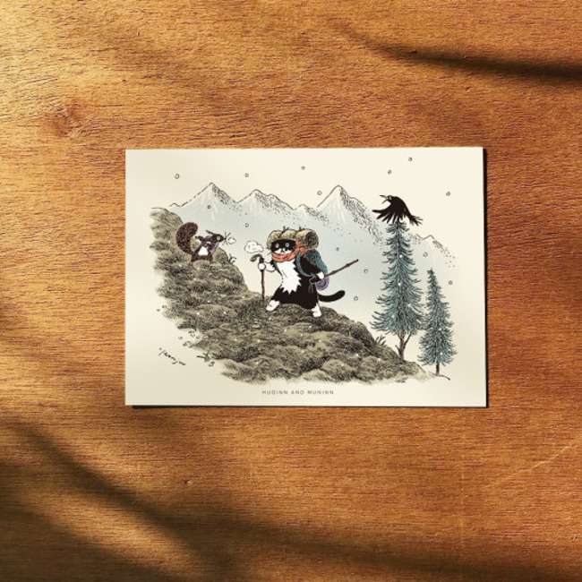 climbing - Drawing Card