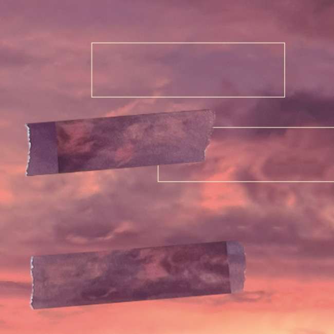 Sunset Fragment Masking Tape