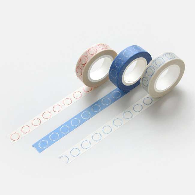 Cozy Circle Masking Tape 3-Piece Set