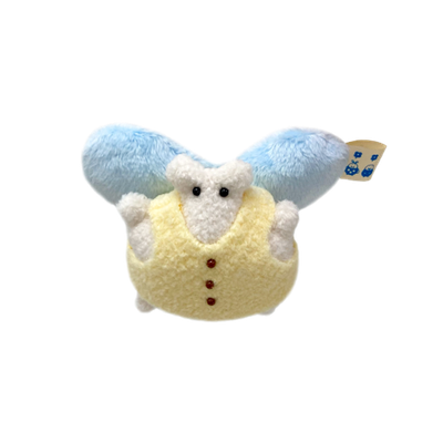 キャベツシロチョウ ぬいぐるみキーリング