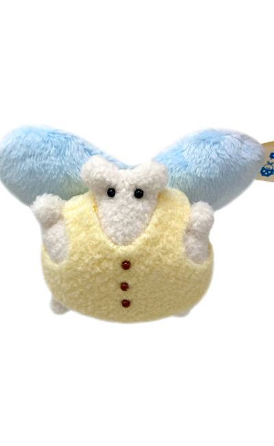 キャベツシロチョウ ぬいぐるみキーリング