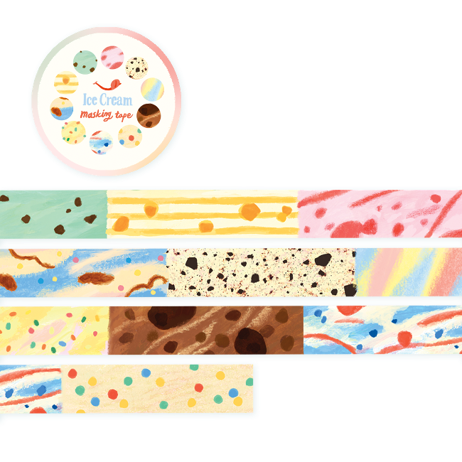 Ice Cream Masking Tape