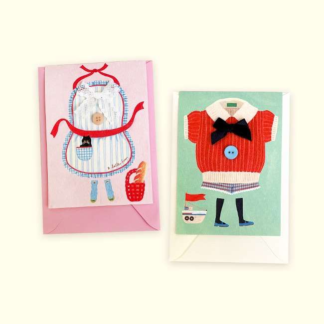 Ribbon Button Card