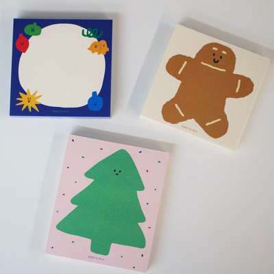 Winter Memopad
