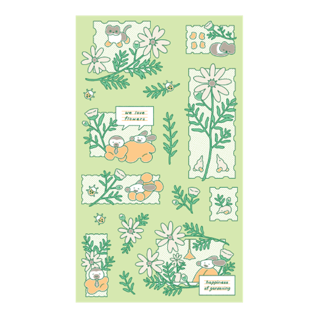 Happy Gardening Sticker