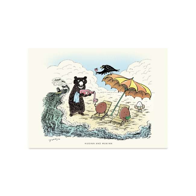 Drawing Card - Vacation