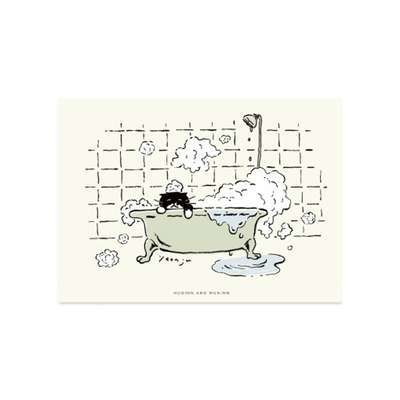 ドローイングカード-bath