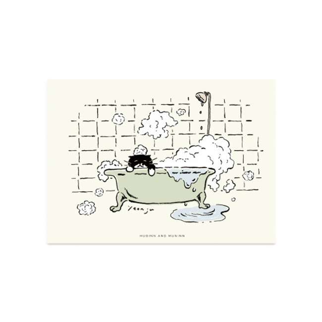 Drawing Card - Bath