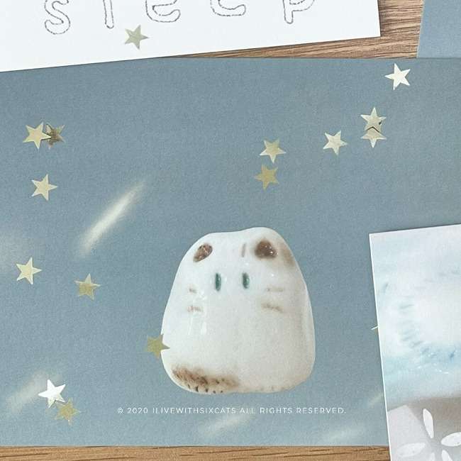 ✧ Postcard ✧ Star Collector Pibi