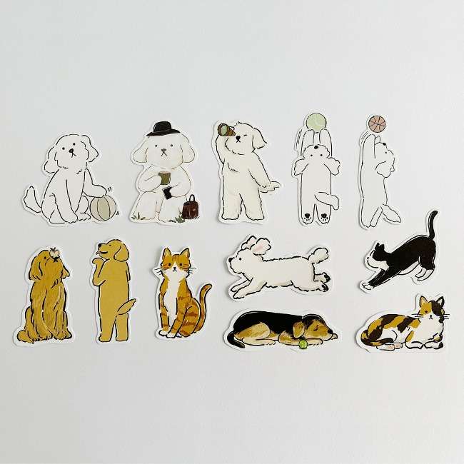 Bookmark Single Sheet 'Day' Series (12 Types)