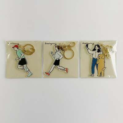 アクリルキーリングシリーズ (3種)