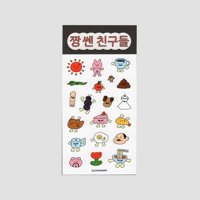 Super Strong Friends Sticker