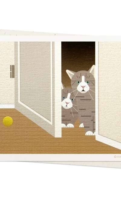 ミニカード / 122 / 猫