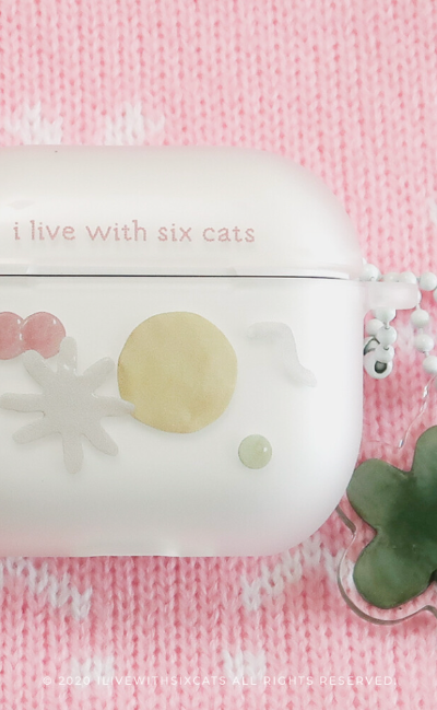 [AirPods Pro / Pro 第2世代 / 第3世代] 猫のパズルピース: kitty puzzle