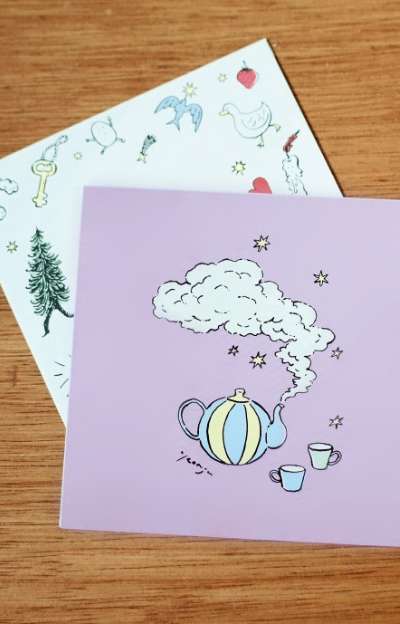 Mo pop card_Tea Time