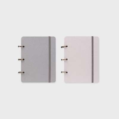 Open book diary ver.2 (S)_Gray