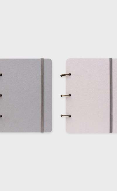Open book diary ver.2 (S)_Gray