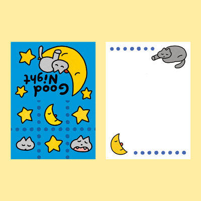 good night ポストカード
