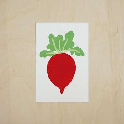 ポストカード - Radish
