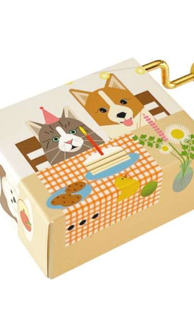 Happy birthday (cat&dog) オルゴール