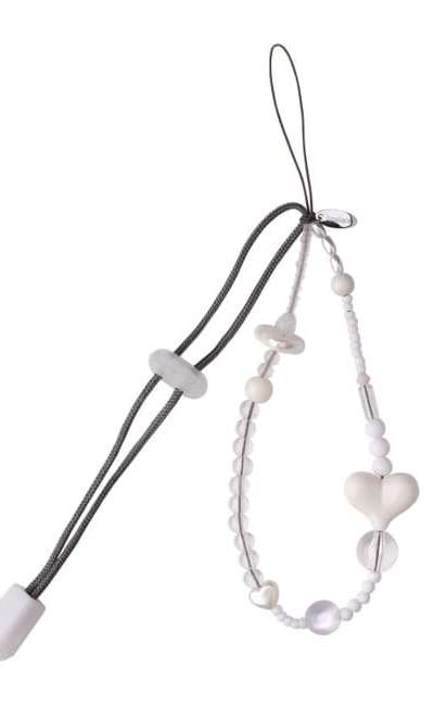 CHARM CHARM STRAP White 001