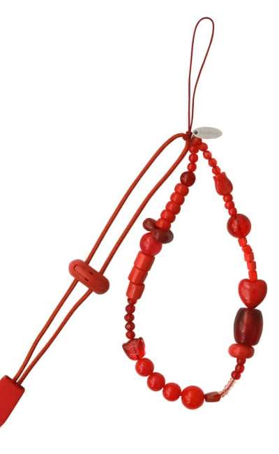 CHARM CHARM STRAP Red 003
