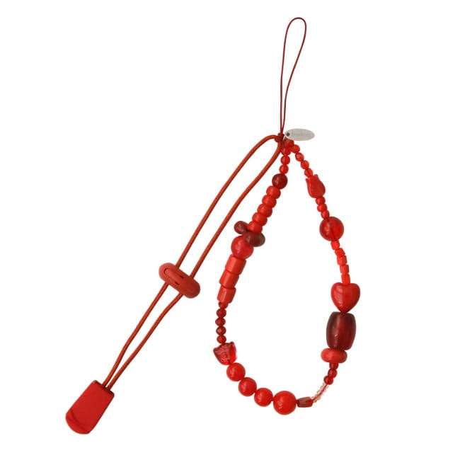 CHARM CHARM STRAP Red 003