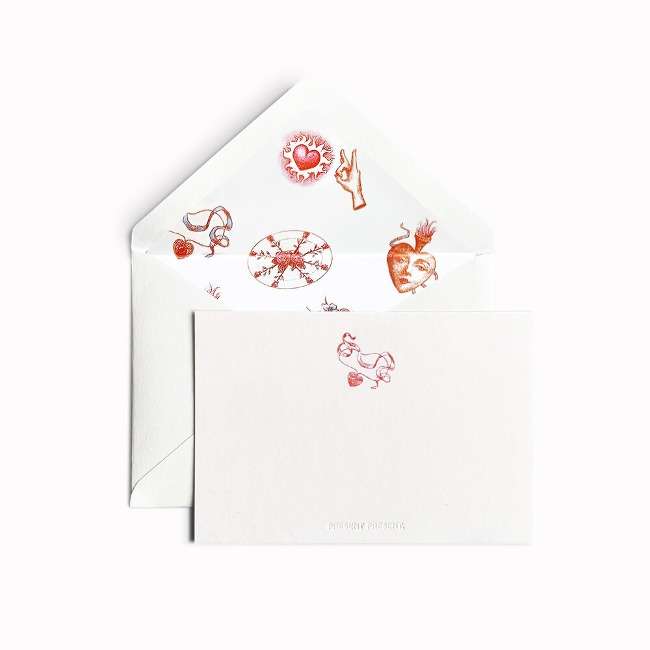 Illust Mini Card Love